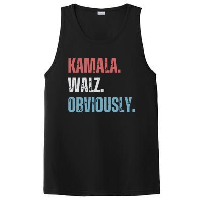 Kamala Harris Walz Obviously PosiCharge Competitor Tank