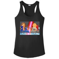 Kamala Haris X Donald Trump Mii Boxing Presidential Election Ladies PosiCharge Competitor Racerback Tank