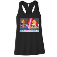 Kamala Haris X Donald Trump Mii Boxing Presidential Election Women's Racerback Tank