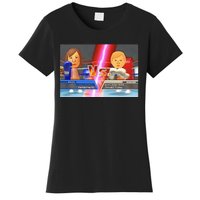 Kamala Haris X Donald Trump Mii Boxing Presidential Election Women's T-Shirt