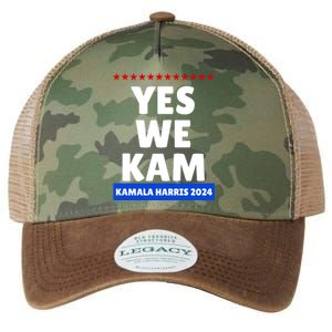 Kamala Harris Yes We Kam! For Us President 2024 Legacy Tie Dye Trucker Hat