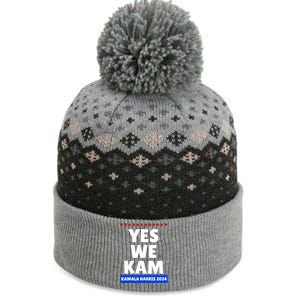 Kamala Harris Yes We Kam! For Us President 2024 The Baniff Cuffed Pom Beanie