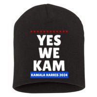 Kamala Harris Yes We Kam! For Us President 2024 Short Acrylic Beanie