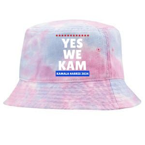 Kamala Harris Yes We Kam! For Us President 2024 Tie-Dyed Bucket Hat