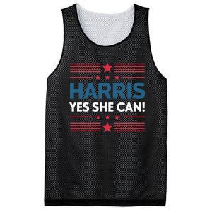 Kamala Harris Yes She Can Mesh Reversible Basketball Jersey Tank