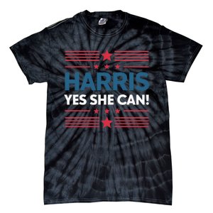 Kamala Harris Yes She Can Tie-Dye T-Shirt