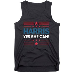 Kamala Harris Yes She Can Tank Top