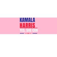 Kamala Harris Yes She Can Bold Political Statement Premium Bumper Sticker