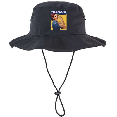 Kamala Harris Yes She Can Legacy Cool Fit Booney Bucket Hat