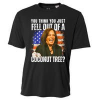 Kamala Harris You Think You Just Fell Out Of A Coconut Tree Cooling Performance Crew T-Shirt