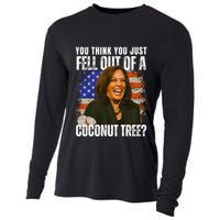 Kamala Harris You Think You Just Fell Out Of A Coconut Tree Cooling Performance Long Sleeve Crew