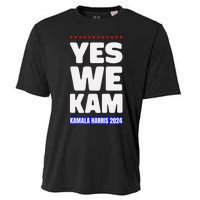 Kamala Harris Yes We Kam! For Us President 2024 Cooling Performance Crew T-Shirt