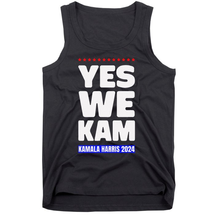 Kamala Harris Yes We Kam! For Us President 2024 Tank Top