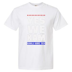 Kamala Harris Yes We Kam! For Us President 2024 Garment-Dyed Heavyweight T-Shirt