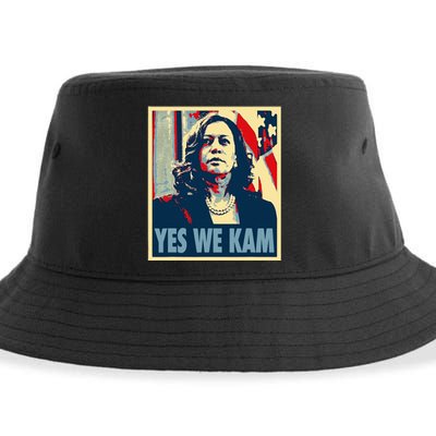 Kamala Harris Yes We Kam Sustainable Bucket Hat