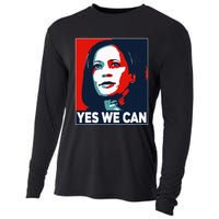 Kamala Harris Yes We Can Cooling Performance Long Sleeve Crew