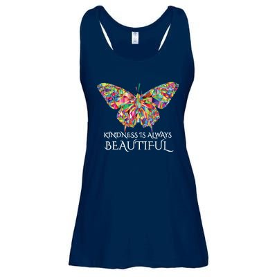 Kindness Is Always Beautiful Butterfly Ladies Essential Flowy Tank