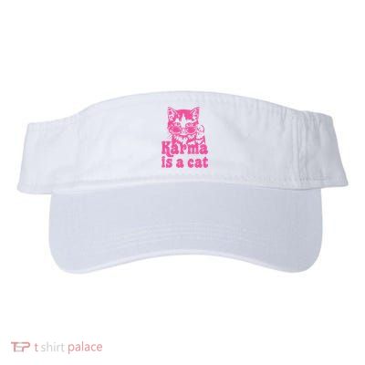 Karma Is A Cat Funny Karma Visor