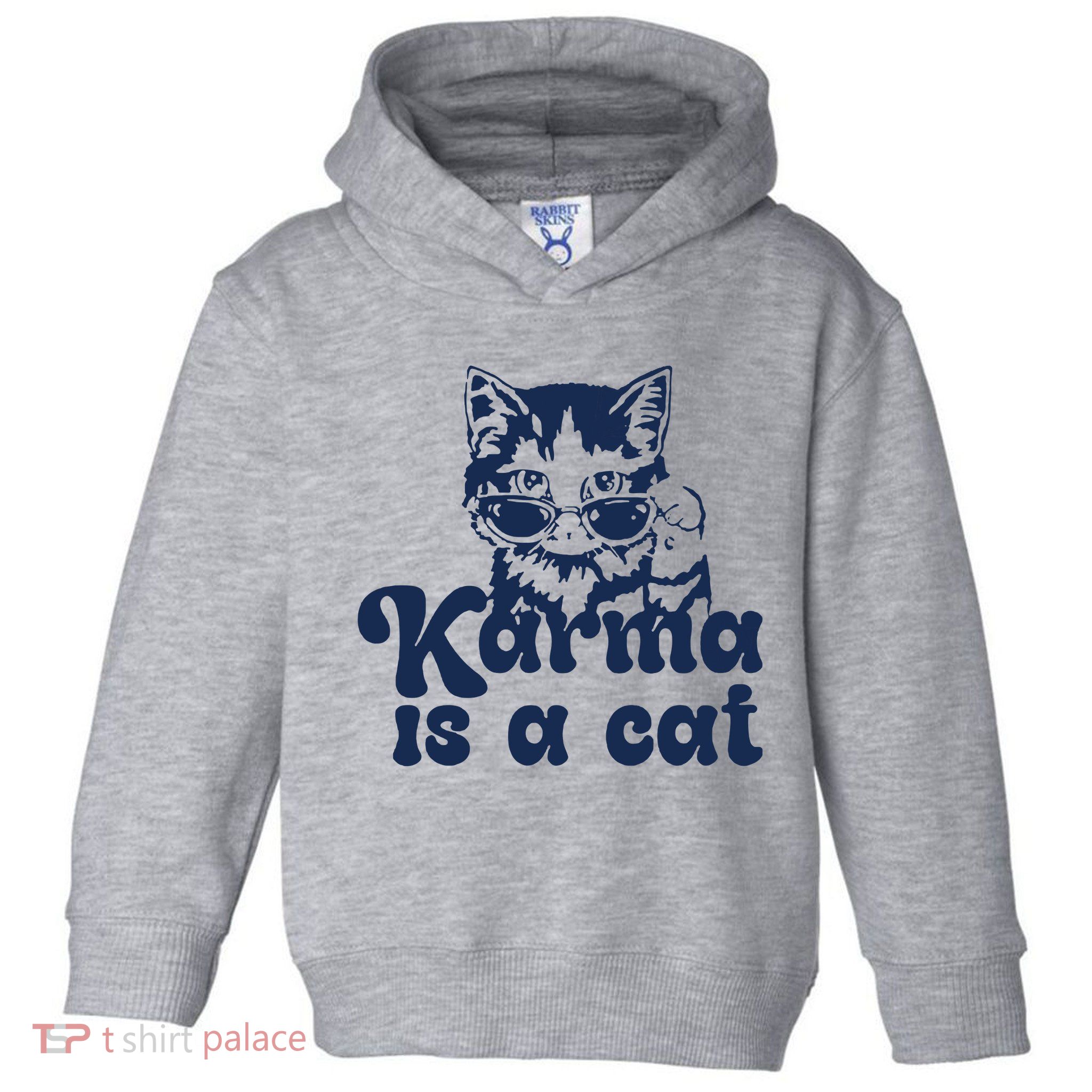Karma Is A Cat Toddler Hoodie