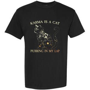 karma is a cat purring in my lap karma Garment-Dyed Heavyweight T-Shirt