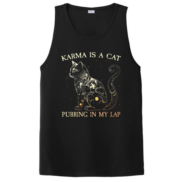 karma is a cat purring in my lap karma PosiCharge Competitor Tank