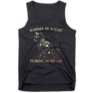 karma is a cat purring in my lap karma Tank Top