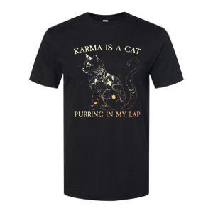 karma is a cat purring in my lap karma Softstyle CVC T-Shirt