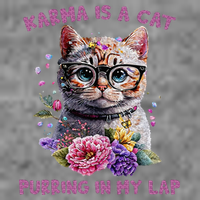 Karma Is A Cat Purring In My Lap Toddler Hoodie