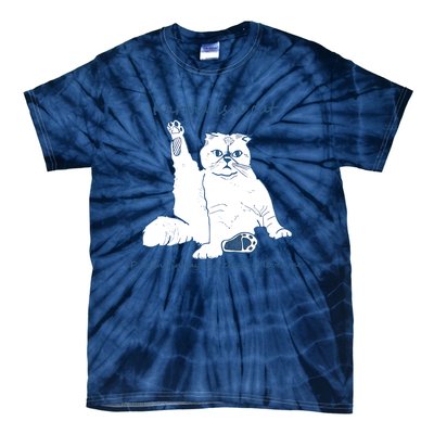 Karma Is A Cat Purring In My Lap Cause It Loves Me Tie-Dye T-Shirt