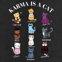 Karma Is A Cat Cool Comfort Performance Bucket Hat