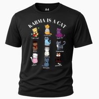 Karma Is A Cat Cooling Performance Crew T-Shirt