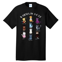 Karma Is A Cat Tall T-Shirt