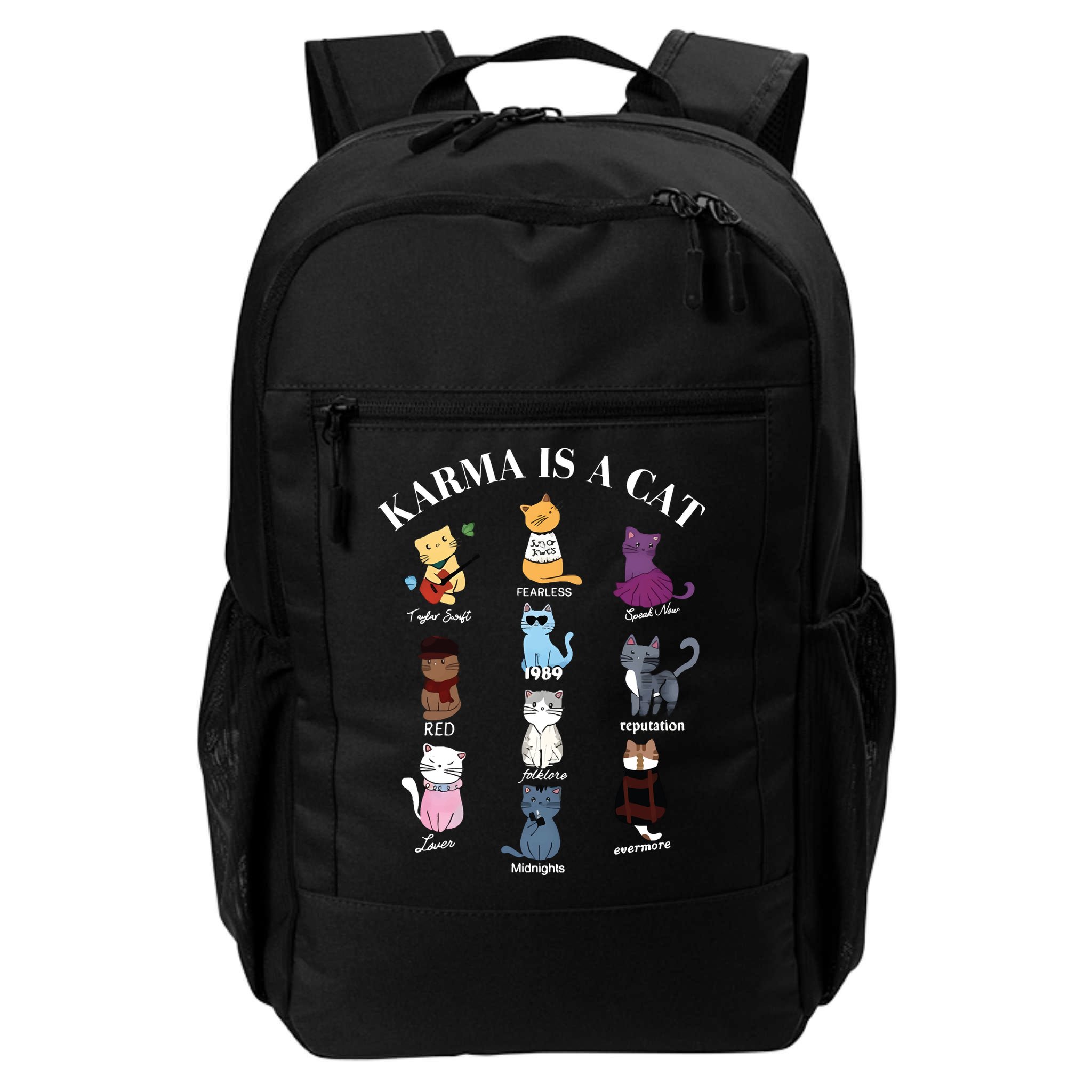 Karma Is A Cat Backpack
