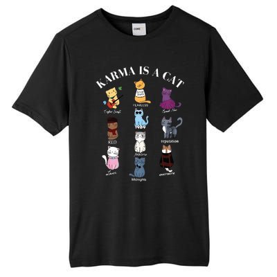 Karma Is A Cat Tall Fusion ChromaSoft Performance T-Shirt