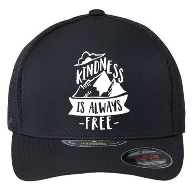 Kindness Is Always Free Anti Bullying Week Unity Day Cute Gift Flexfit Unipanel Trucker Cap