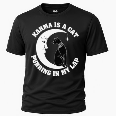 Karma Is A Cat Purring In My Lap Performance Shirt