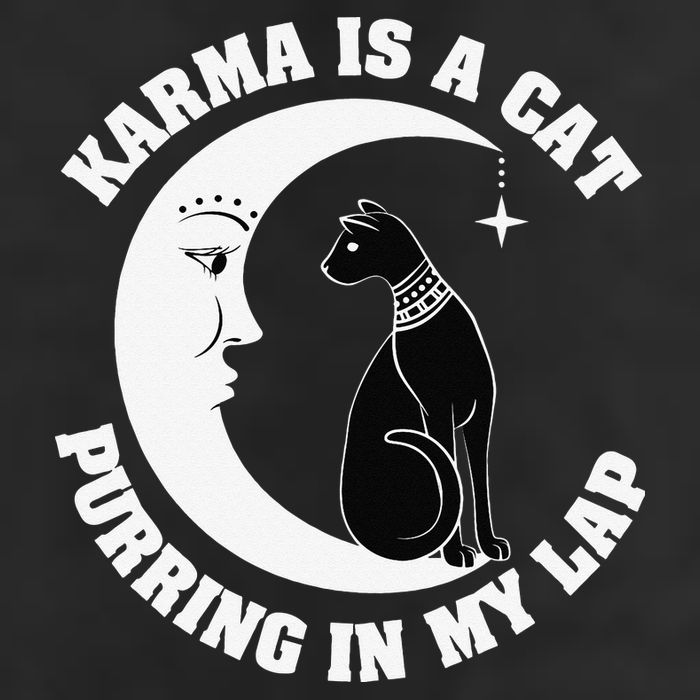 Karma Is A Cat Purring In My Lap 25L Jumbo Tote