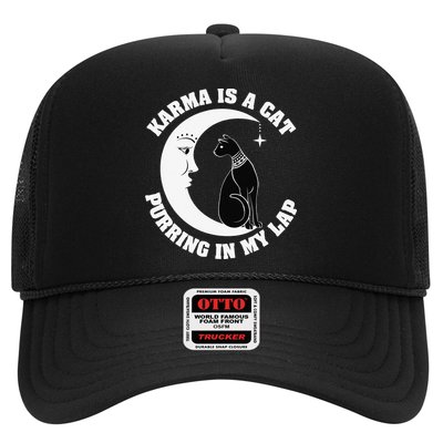 Karma Is A Cat Purring In My Lap Trucker Hat