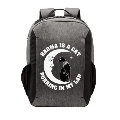 Karma Is A Cat Purring In My Lap Vector Backpack