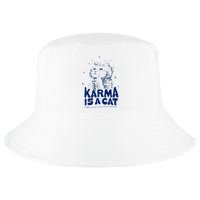 karma is a cat purring in my lap cause it loves me Cool Comfort Performance Bucket Hat