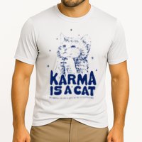 karma is a cat purring in my lap cause it loves me Performance Shirt