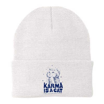 karma is a cat purring in my lap cause it loves me Beanie
