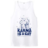 karma is a cat purring in my lap cause it loves me PosiCharge Competitor Tank