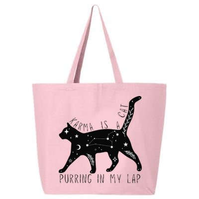 Karma is a Cat purring in my Lap Cat Lover 25L Jumbo Tote