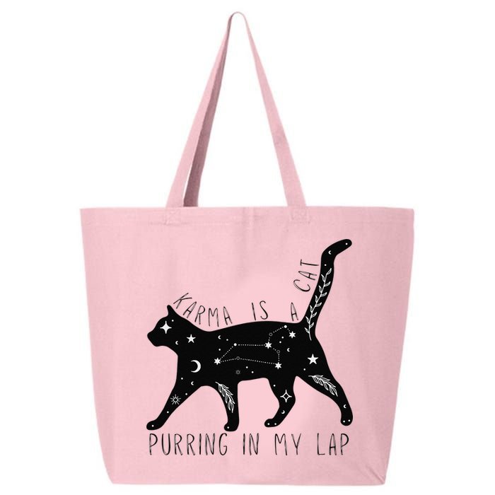 Karma is a Cat purring in my Lap Cat Lover 25L Jumbo Tote