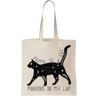 Karma is a Cat purring in my Lap Cat Lover Bag