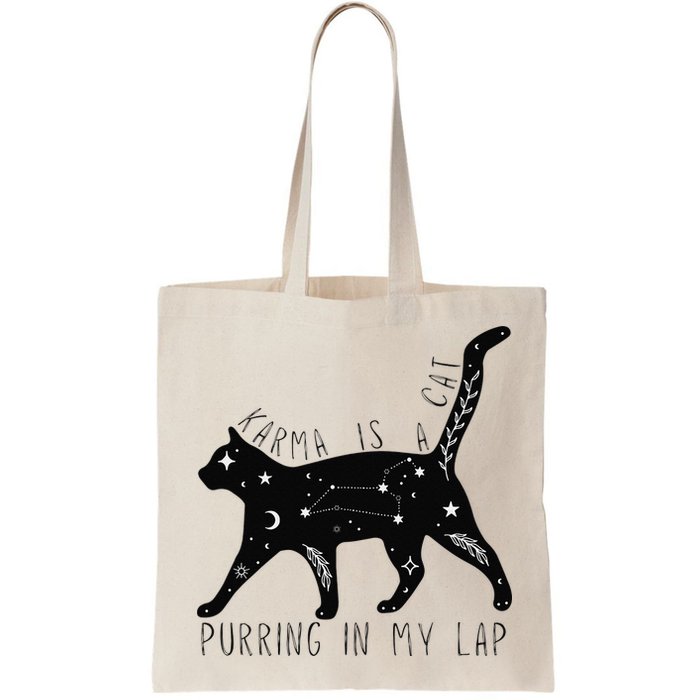 Karma is a Cat purring in my Lap Cat Lover Bag