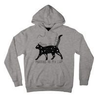 Karma is a Cat purring in my Lap Cat Lover Tall Hoodie