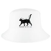 Karma is a Cat purring in my Lap Cat Lover Cool Comfort Performance Bucket Hat