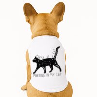 Karma is a Cat purring in my Lap Cat Lover Doggie Tank